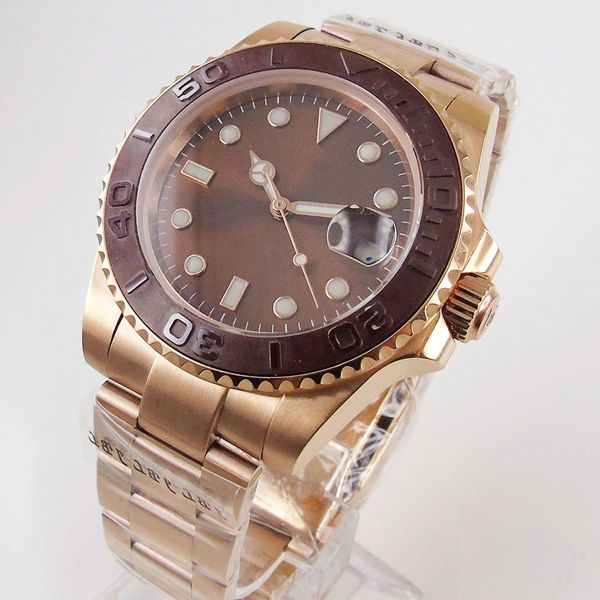 bliger no rose gold automatic men's watch miyota clockwork sapphire glass deployment closing, Slivery;brown
bliger no rose gold automatic men's watch miyota clockwork sapphire glass deployment closing, Slivery;brown
