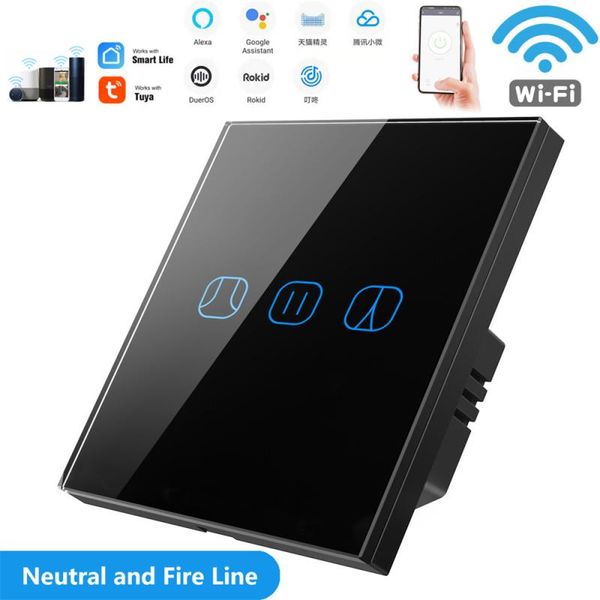 smart home control wifi curtain switch tuya life for roller shutter blind motor voice work with google amazon alexa
smart home control wifi curtain switch tuya life for roller shutter blind motor voice work with google amazon alexa