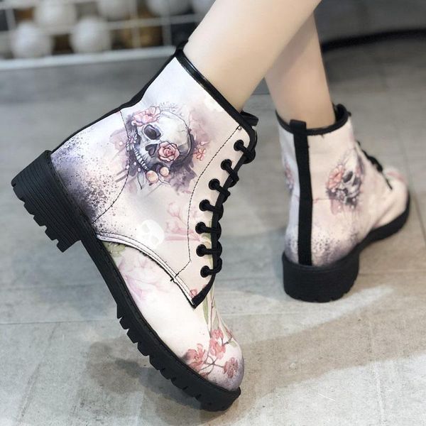 boots women ankle low heels shoes woman vintage pu leather autumn warm winter high snow motorcycle skull pansy, Black
boots women ankle low heels shoes woman vintage pu leather autumn warm winter high snow motorcycle skull pansy, Black