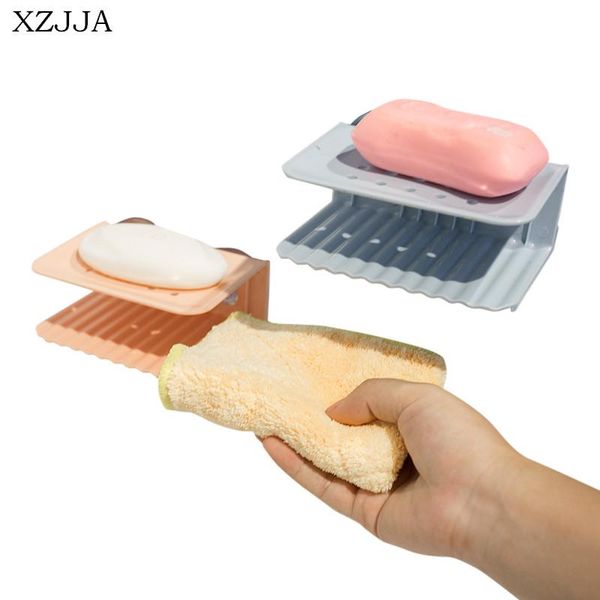 wall-mounted two layer sucker soap holder storage dish boxs quick drainage pad kitchen bathroom accessories bath accessory set
wall-mounted two layer sucker soap holder storage dish boxs quick drainage pad kitchen bathroom accessories bath accessory set