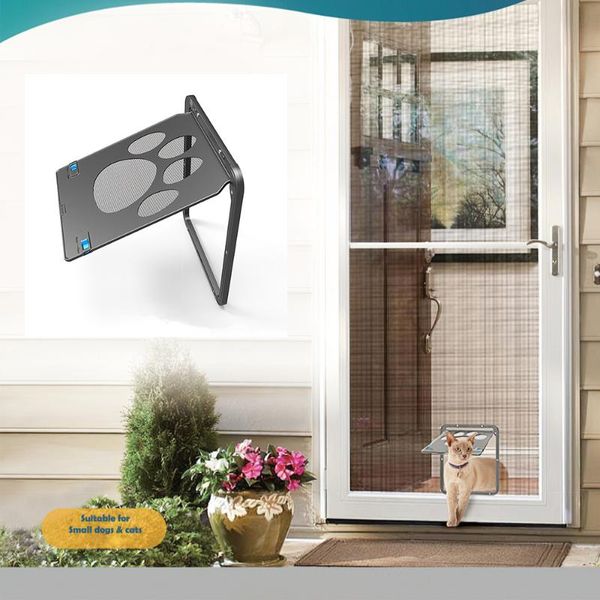 cat carriers,crates & houses household pet screen door for small dog puppy magnetic safe flap gate automatic lockable kittens
cat carriers,crates & houses household pet screen door for small dog puppy magnetic safe flap gate automatic lockable kittens