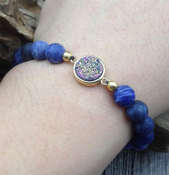druzy stone charm connecter sodalite knot cord adjustable bracelet beaded, strands, Black
druzy stone charm connecter sodalite knot cord adjustable bracelet beaded, strands, Black