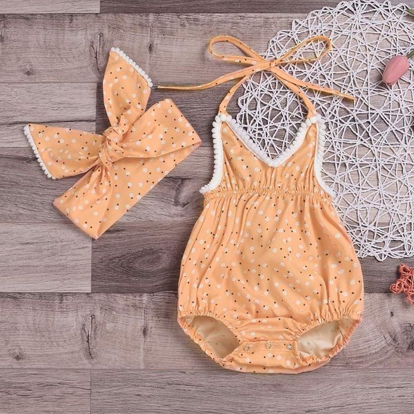 baby clothing for girls sets toddler sleeveless suspender flower print romper+headbands set outfit est clothes, White
baby clothing for girls sets toddler sleeveless suspender flower print romper+headbands set outfit est clothes, White