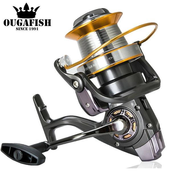 spinning reel strong metal high speed 5.2:1 12+1bb peche carp fishing reels big sea boat drag 20-25kg fish tools molinete baitcasting
spinning reel strong metal high speed 5.2:1 12+1bb peche carp fishing reels big sea boat drag 20-25kg fish tools molinete baitcasting
