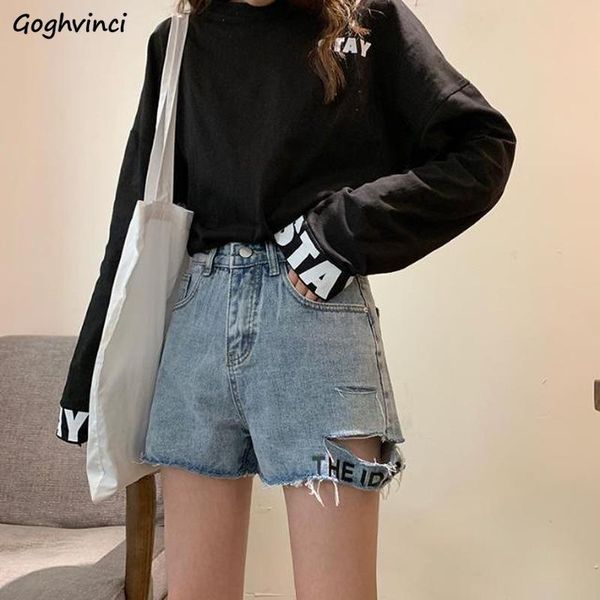 shorts women summer denim high waist holes ripped letter embroidery womens bf street wear ulzzang students fur-line leisure women's, White;black
shorts women summer denim high waist holes ripped letter embroidery womens bf street wear ulzzang students fur-line leisure women's, White;black