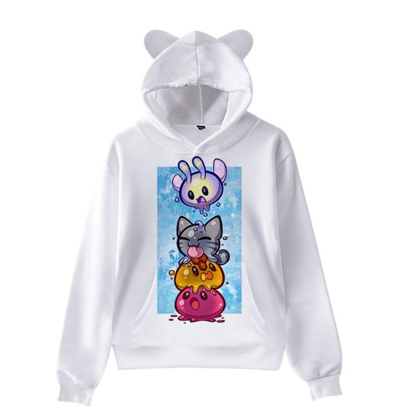 men's hoodies & sweatshirts funny cute children kawaii cartoon slime rancher cat ears hoodie girl boys hooded streetwear anime girls pu, Black
men's hoodies & sweatshirts funny cute children kawaii cartoon slime rancher cat ears hoodie girl boys hooded streetwear anime girls pu, Black