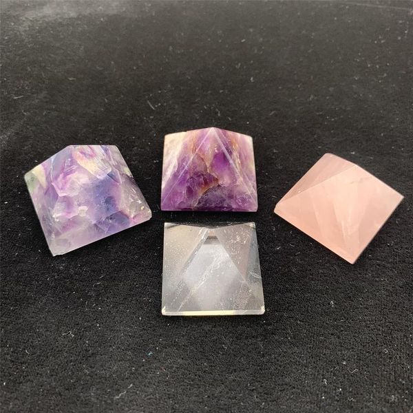 decorative objects & figurines natural clear crystal rose quartz fluorite dream amethyst point pyramid obelisk fengshui healing gift
decorative objects & figurines natural clear crystal rose quartz fluorite dream amethyst point pyramid obelisk fengshui healing gift