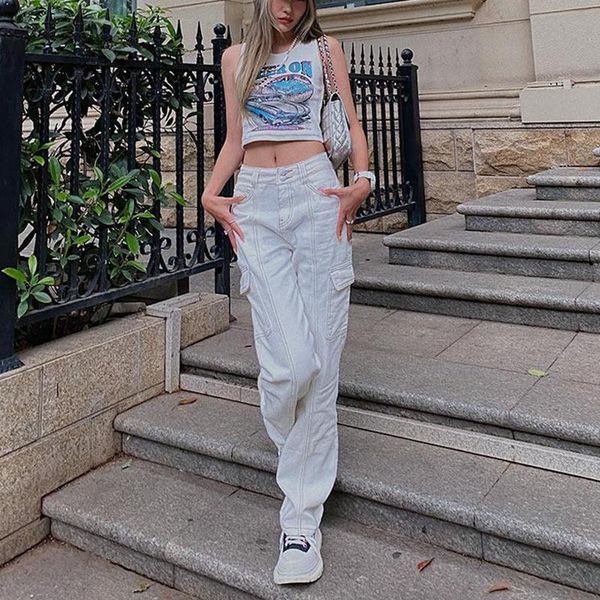 women's pants & capris jeans women n embroidery high waist street denim pant streetwear wide leg trend for autumn, Black;white
women's pants & capris jeans women n embroidery high waist street denim pant streetwear wide leg trend for autumn, Black;white