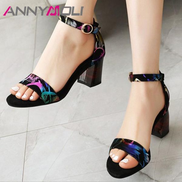 dress shoes annymoli women ankle strap high heel sandals buckle block heels footwear summer female black large size 46
dress shoes annymoli women ankle strap high heel sandals buckle block heels footwear summer female black large size 46