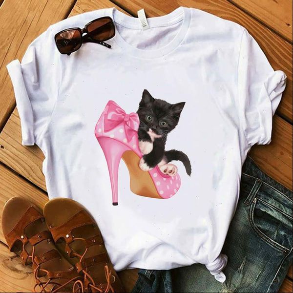 summer womens t shirts women funny high heels cat printed ulzzang print korean streetwear style harajuku aesthetic kawaii, White
summer womens t shirts women funny high heels cat printed ulzzang print korean streetwear style harajuku aesthetic kawaii, White