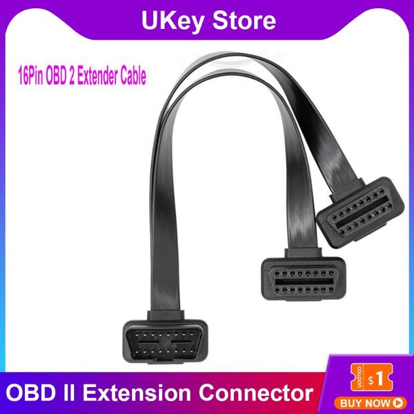 dual female y splitter elbow 16pin obd 2 extender obd2 cable 16 pin male to flat noodle ii extension connector diagnostic tools
dual female y splitter elbow 16pin obd 2 extender obd2 cable 16 pin male to flat noodle ii extension connector diagnostic tools