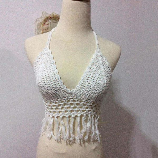 hand woven tassel bikini crocheted triangle triangl swimwear, White;black
hand woven tassel bikini crocheted triangle triangl swimwear, White;black