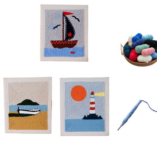 scenic diy punch needle kit for beginner embroidery cross stitch easy arts crafts sewing needlework handmade gift other and
scenic diy punch needle kit for beginner embroidery cross stitch easy arts crafts sewing needlework handmade gift other and