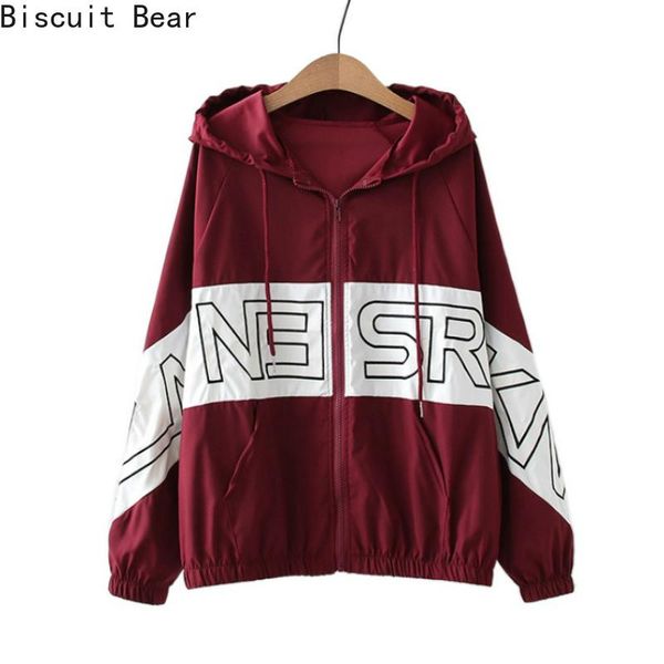 fashion big letter print women hooded jacket coat casual long sleeve zipper ladies pockets basic thin outwears women's jackets, Black;brown
fashion big letter print women hooded jacket coat casual long sleeve zipper ladies pockets basic thin outwears women's jackets, Black;brown