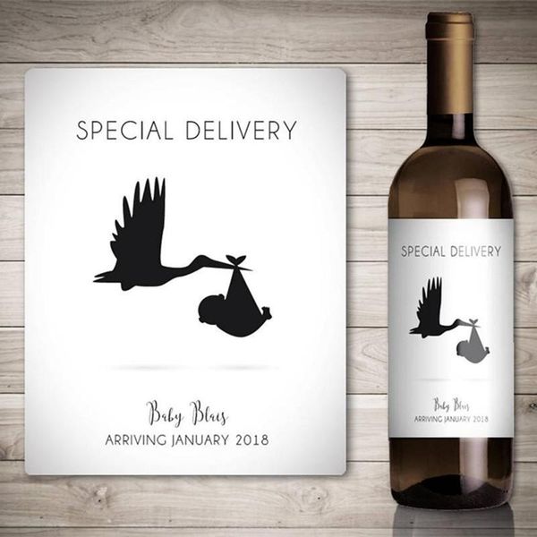 other arts and crafts custom baby announcement wine bottle labels, special delivery stork pregnancy ideas label stickers
other arts and crafts custom baby announcement wine bottle labels, special delivery stork pregnancy ideas label stickers