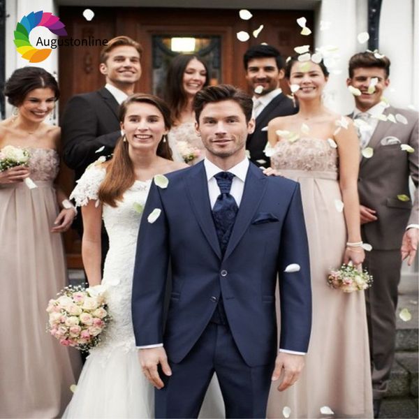 men's suits & blazers navy blue wedding men groom tuxeods 2 pieces (jacket+pants) slim fit bridegroom blazer prom business w842, White;black
men's suits & blazers navy blue wedding men groom tuxeods 2 pieces (jacket+pants) slim fit bridegroom blazer prom business w842, White;black