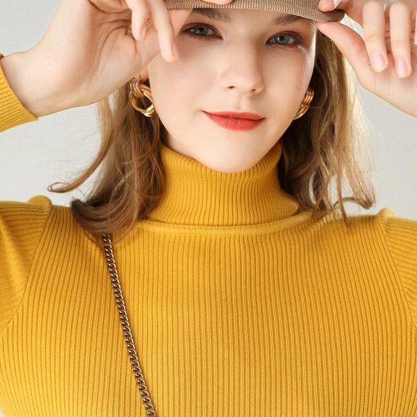 women's sweaters vintage turtleneck female sweater winter solid warm long sleeve casual slim knitted pullover women knitting, White;black
women's sweaters vintage turtleneck female sweater winter solid warm long sleeve casual slim knitted pullover women knitting, White;black