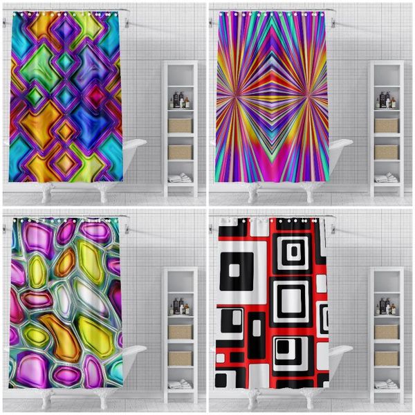 shower curtains geometric pattern bath curtain waterproof fabric bathroom with hooks home decor
shower curtains geometric pattern bath curtain waterproof fabric bathroom with hooks home decor