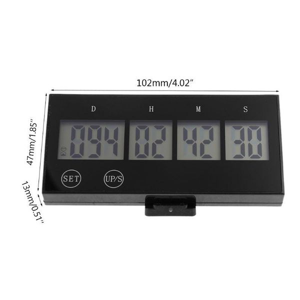 counters digital timer countdown 999 days clock touch key lcd large screen event reminder