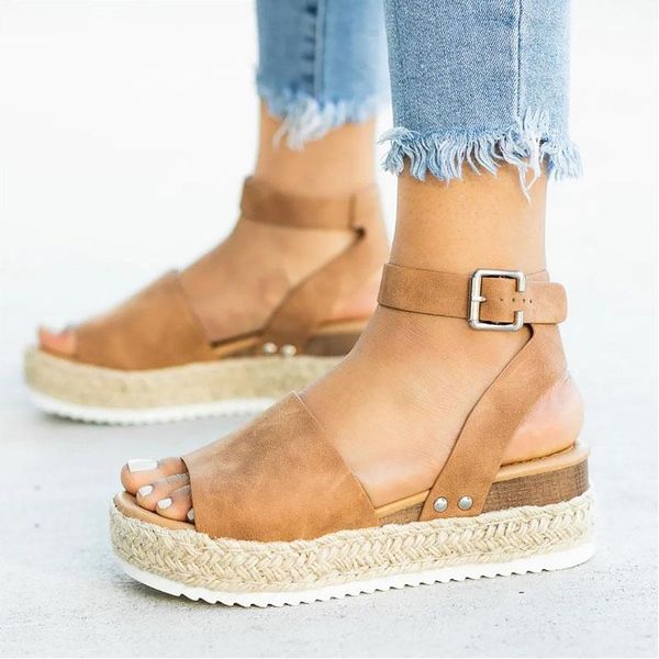 high heels sandals 2021 for women buckle ankle strap summer shoes fish mouth open toe wedge plus size, Black
high heels sandals 2021 for women buckle ankle strap summer shoes fish mouth open toe wedge plus size, Black