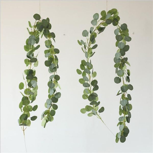 decorative flowers & wreaths 190cm green eucalyptus leaves garland wisteria artificial rattan fake plants leaf vines for wedding birthday pa
decorative flowers & wreaths 190cm green eucalyptus leaves garland wisteria artificial rattan fake plants leaf vines for wedding birthday pa