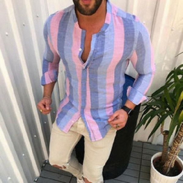 fashion mens luxury colorized striped shirts male long sleeve casual stylish slim fit long sleeve casual dress shirts 2019 new s4ll#, White;black
fashion mens luxury colorized striped shirts male long sleeve casual stylish slim fit long sleeve casual dress shirts 2019 new s4ll#, White;black