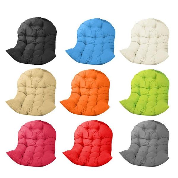 hanging basket chair cushion swing seat removable thickened egg hammock cradle outdoor backrest cushion/decorative pillow 
hanging basket chair cushion swing seat removable thickened egg hammock cradle outdoor backrest cushion/decorative pillow