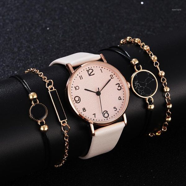 wristwatches 5pcs set watch for women luxury leather analog ladies quartz wrist style fashion bracelet relogio feminino, Slivery;brown
wristwatches 5pcs set watch for women luxury leather analog ladies quartz wrist style fashion bracelet relogio feminino, Slivery;brown