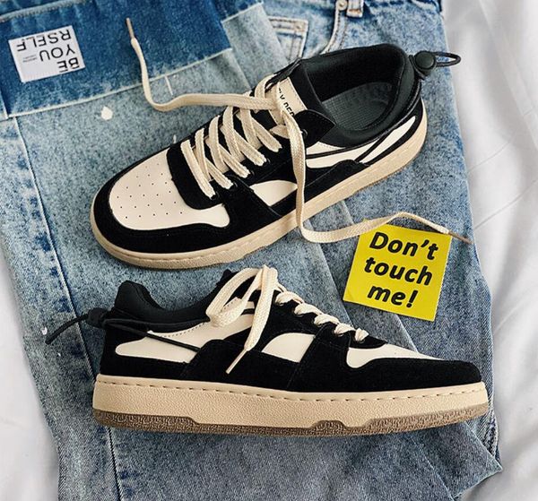 2022 fashion men casual flat shoes outdoor breatahble wear-resisting lace-up skateboard shoes comfortable male sneakers 39-44, Black
2022 fashion men casual flat shoes outdoor breatahble wear-resisting lace-up skateboard shoes comfortable male sneakers 39-44, Black