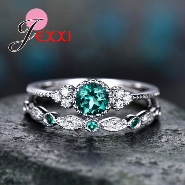 cluster rings excellent quality silver for women simple double stackable fashion jewelry bridal sets wedding engagement accessory, Golden;silver
cluster rings excellent quality silver for women simple double stackable fashion jewelry bridal sets wedding engagement accessory, Golden;silver