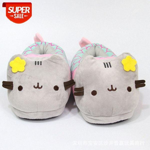cartoon mermaid chubby cat all-inclusive with home cotton shoes confinement autumn and winter slippers #w91i, Black
cartoon mermaid chubby cat all-inclusive with home cotton shoes confinement autumn and winter slippers #w91i, Black