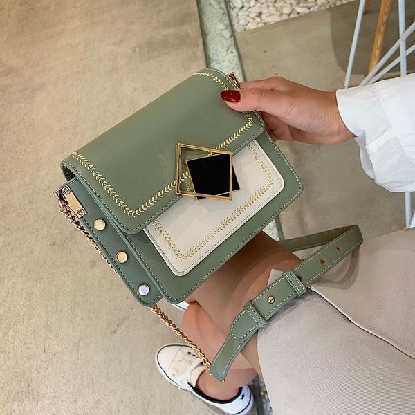 evening bags chain pu leather crossbody for women 2021 small shoulder simple special lock design female travel handbags
evening bags chain pu leather crossbody for women 2021 small shoulder simple special lock design female travel handbags