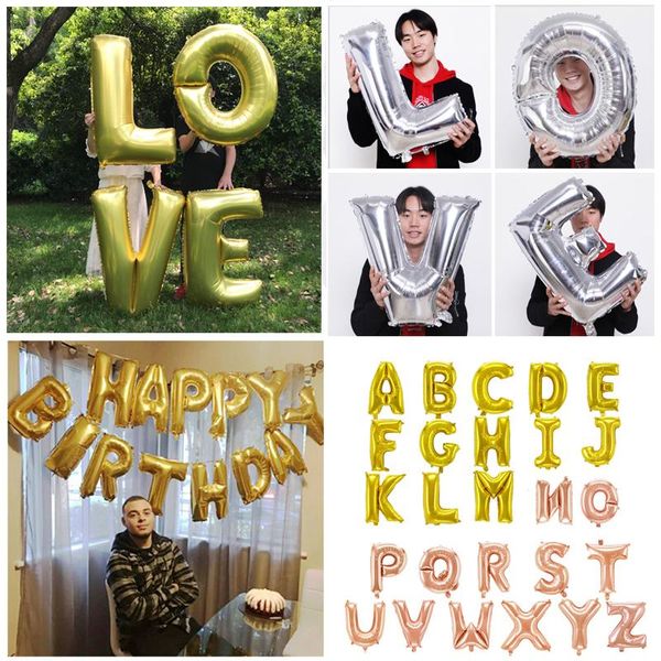 party decoration 1pc 40inch gold sliver rose letter foil balloons birthday decorations wedding globos diy name decor
party decoration 1pc 40inch gold sliver rose letter foil balloons birthday decorations wedding globos diy name decor