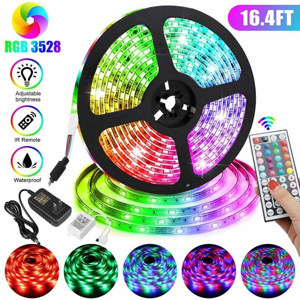 strips 5m rgb led strip light 3528 smd string tape 5v eu/us plug adapter power 44 key ir remote control tv deskpc screen backlight
strips 5m rgb led strip light 3528 smd string tape 5v eu/us plug adapter power 44 key ir remote control tv deskpc screen backlight