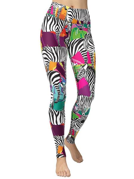 yoga outfit colorful zebra leggings high waist pants breathable gym fitness push up girl workout
yoga outfit colorful zebra leggings high waist pants breathable gym fitness push up girl workout