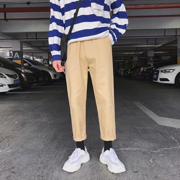 jddton large size elastic waist women pant ankle length trousers straight casual hip hop harajuku fashion male streetwear je548, Black
jddton large size elastic waist women pant ankle length trousers straight casual hip hop harajuku fashion male streetwear je548, Black