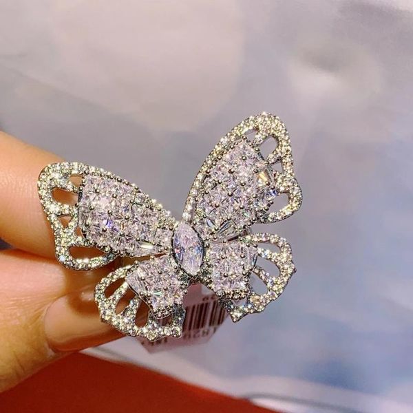 wedding rings luxury elegant brazil initial stackable for women 5a cz finger adjust butterfly ring beach jewelry j1829, Slivery;golden
wedding rings luxury elegant brazil initial stackable for women 5a cz finger adjust butterfly ring beach jewelry j1829, Slivery;golden