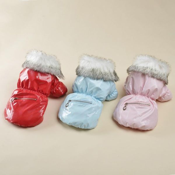 dog apparel simulation fur collar clothes suit for small dogs winter thick puppy cat down jacket chihuahua overalls mascotas jumpsuit
dog apparel simulation fur collar clothes suit for small dogs winter thick puppy cat down jacket chihuahua overalls mascotas jumpsuit