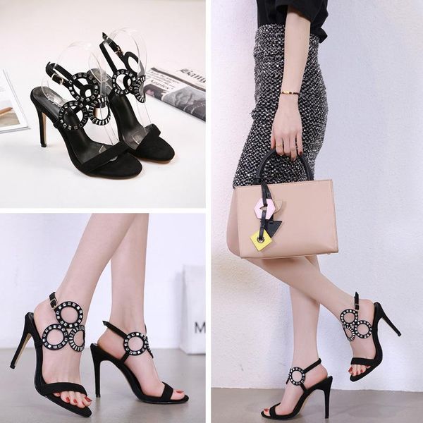 fashion wild high heel rhinestone sandals europe and america large size fish mouth women's shoes, Black
fashion wild high heel rhinestone sandals europe and america large size fish mouth women's shoes, Black