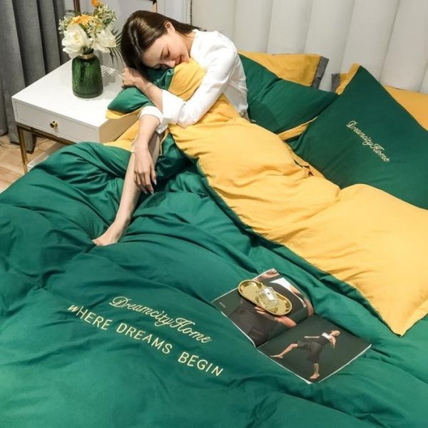 pleasant beauty 2021 spring and summer washing cotton wide edge embroidery 4-piece bed bedding
pleasant beauty 2021 spring and summer washing cotton wide edge embroidery 4-piece bed bedding