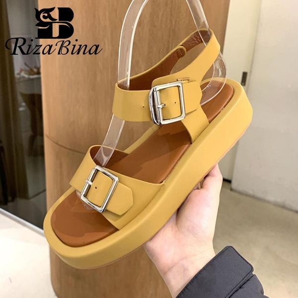 sandals rizabina women arrival flats summer shoes for woman buckel strap platform fashion sandalias footwear size 35-40 t32e, Black
sandals rizabina women arrival flats summer shoes for woman buckel strap platform fashion sandalias footwear size 35-40 t32e, Black