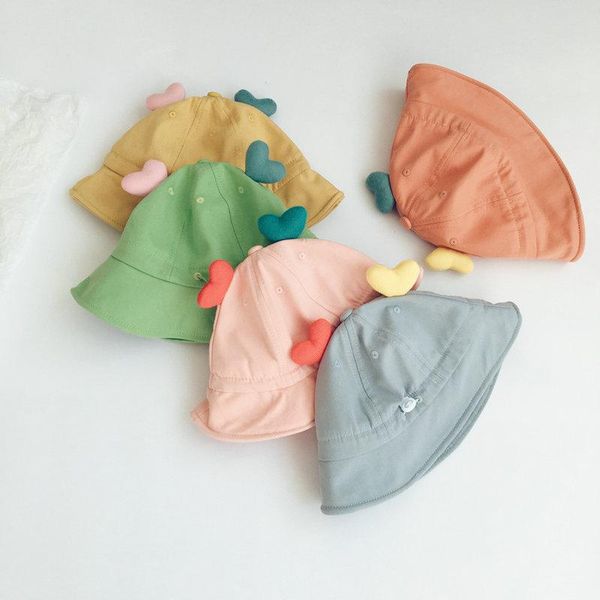cute ins color love children's fisherman baby cotton all match hat spring summer candy sun basin cap caps & hats, Yellow
cute ins color love children's fisherman baby cotton all match hat spring summer candy sun basin cap caps & hats, Yellow
