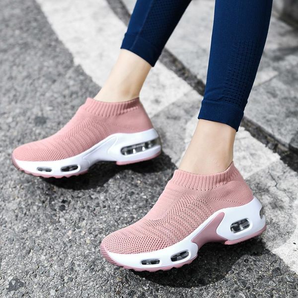 dress shoes women summer pumps mid heels wedges woman round toe breathable mesh slip on snekaers female mujer sapato feminino d844, Black
dress shoes women summer pumps mid heels wedges woman round toe breathable mesh slip on snekaers female mujer sapato feminino d844, Black