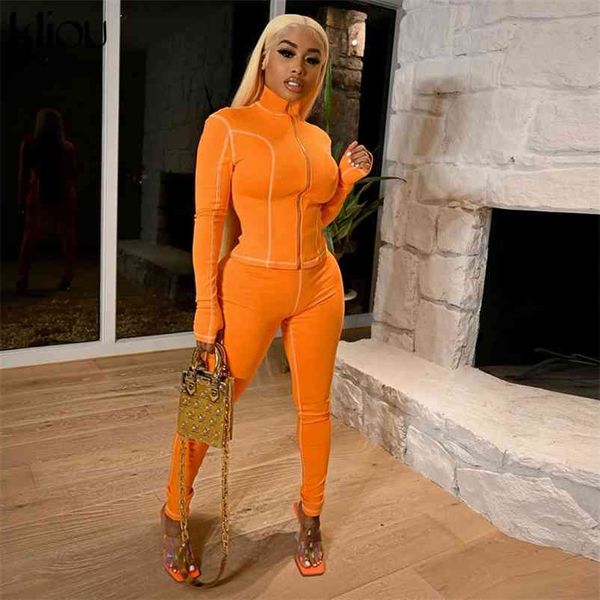 kliou stitching casual fitness matching set skinny sporty street style zipper and stretchy pants two piece outfits 210727, White
kliou stitching casual fitness matching set skinny sporty street style zipper and stretchy pants two piece outfits 210727, White