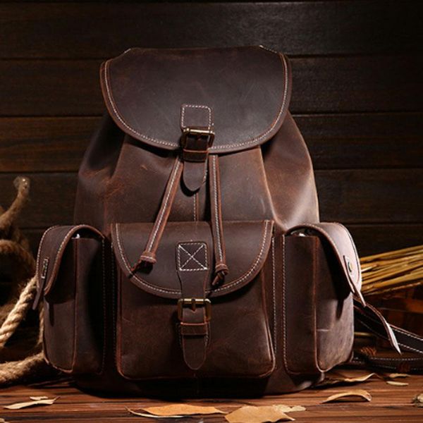 backpack bullcaptain knapsack computer bag school vintage genuine leather rucksack trend travel back
backpack bullcaptain knapsack computer bag school vintage genuine leather rucksack trend travel back