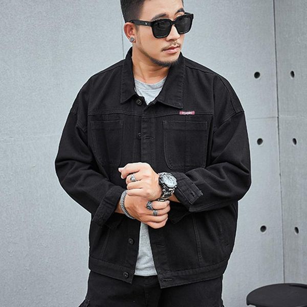 men's jackets large size m-8xl denim jacket autumn and winter loose plus long sleeve men, Black;brown
men's jackets large size m-8xl denim jacket autumn and winter loose plus long sleeve men, Black;brown