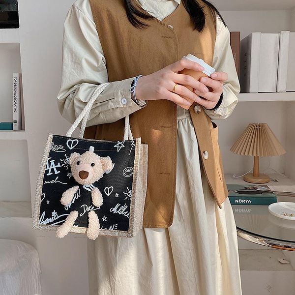 evening bags style lunch bag japanese canvas cute bear letter woven dry rice korean cow pattern handbag women fashion
evening bags style lunch bag japanese canvas cute bear letter woven dry rice korean cow pattern handbag women fashion