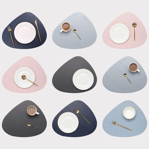 table runner pu leather waterproof heat insulation non-slip placemat soft black brown washable bowl mat tableware pad
table runner pu leather waterproof heat insulation non-slip placemat soft black brown washable bowl mat tableware pad
