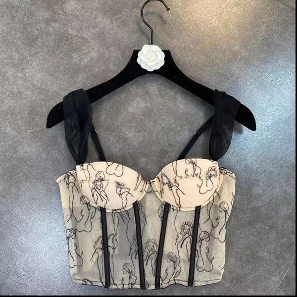 spring arrivals sleeveless mesh strap women tanks embroidery camisole ml507, White
spring arrivals sleeveless mesh strap women tanks embroidery camisole ml507, White