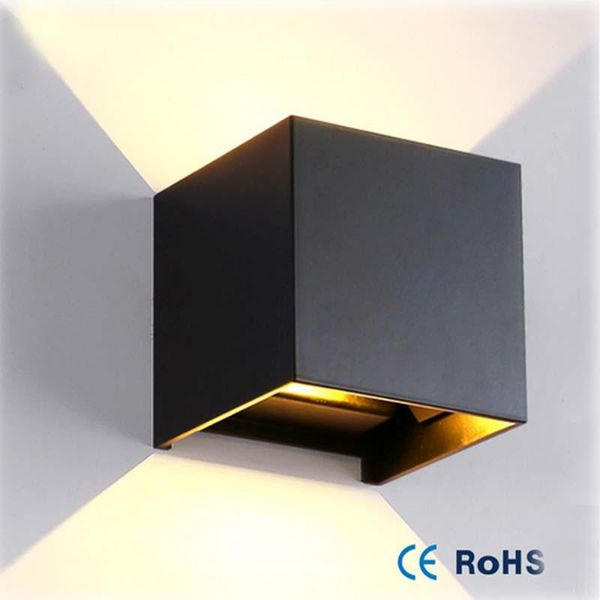 wall lamp led light waterproof ip65 adjustable night 12w cube up down for living room porch garden
wall lamp led light waterproof ip65 adjustable night 12w cube up down for living room porch garden